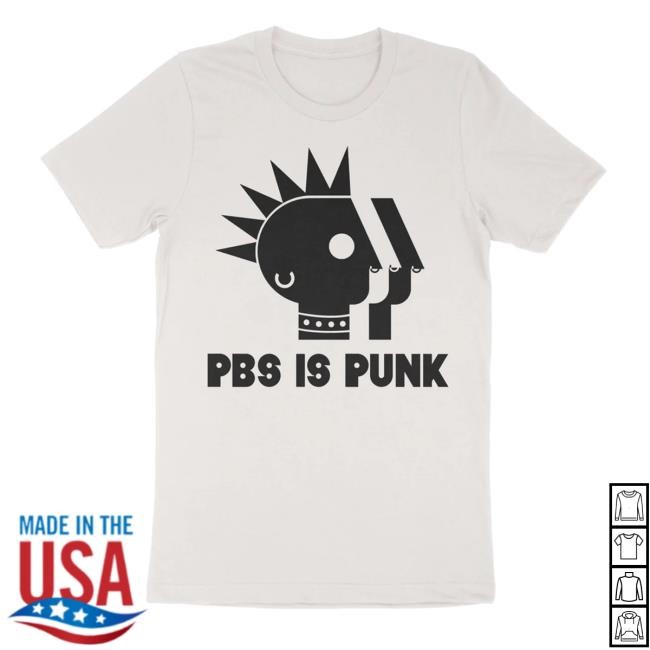 Twocrowcollective Merch Pbs Is Punk Sweaters - Hzmerch