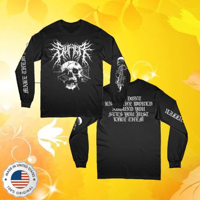 Imprint Merch Make Them Suffer World Around You Unisex Sweatshirt - Hzmerch