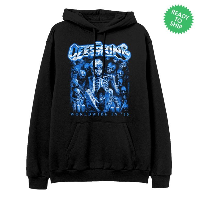 Offspring Merch Store Sitting Skeleton 2025 Tour Tank Top - Hzmerch